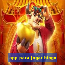 app para jogar bingo